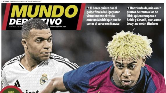 Mundo Deportivo: "Mega Clásico para sentenciar la Liga"