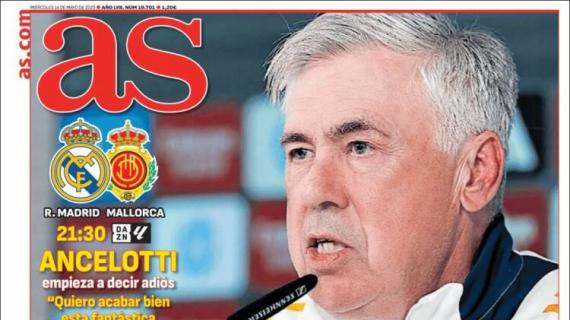 As, Ancelotti: "Seré del Madrid toda la vida"