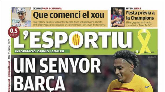 L'Esportiu: "Un señor Barça"