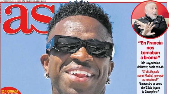 As: "Mil millones para Vinícius"