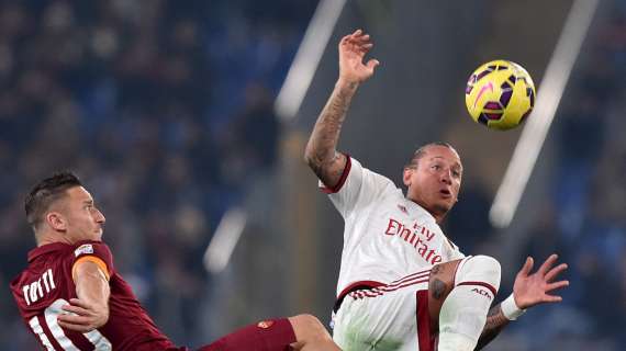 La Roma pierde el ritmo de la Juve tras empatar con el Milan