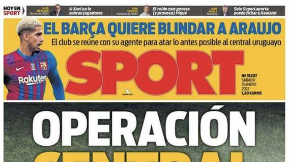 Sport: "Operación central"