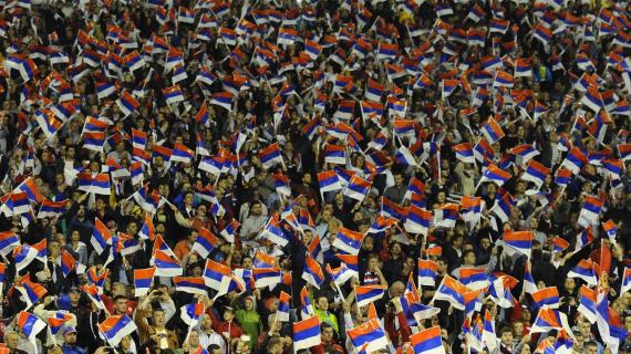 El Serbia - Albania, en Leskovac, estadio de 8.000 espectadores de capacidad
