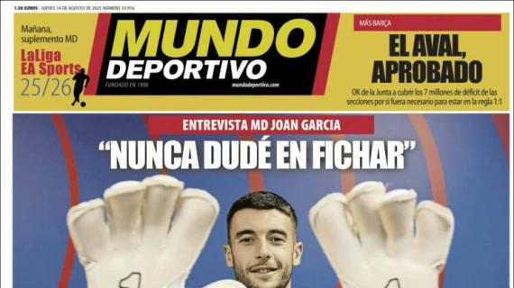 Mundo Deportivo: "Hoy será inscrito"