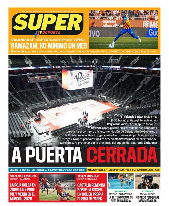 Superdeporte: "Ramazani, KO mínimo un mes"