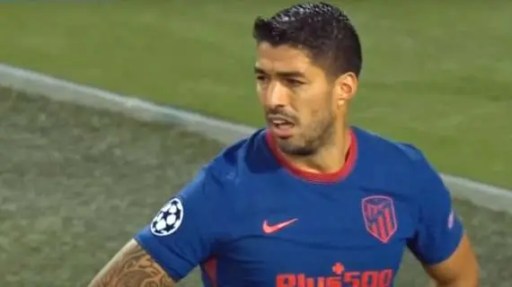 Atlético de Madrid, lesión muscular de Suárez
