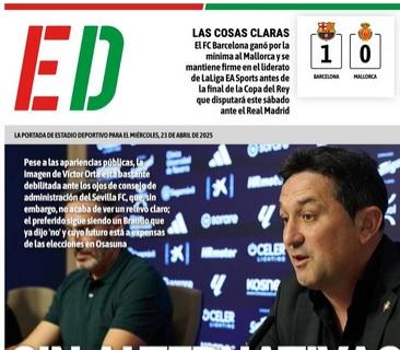 Sevilla FC, Estadio Deportivo: "Sin alternativas a Víctor Orta"