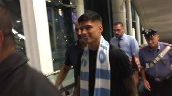 TMW - Sevilla FC, Correa llegó a Roma para firmar por la Lazio. Fotos y videos