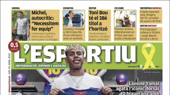 L'Esportiu, Lamine Yamal: "El Barça es mi vida"