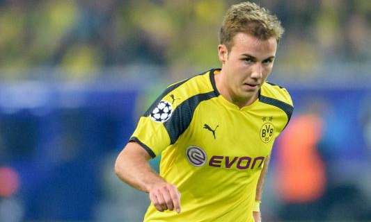 Borussia Dortmund, Götze baja por un periodo indeterminado