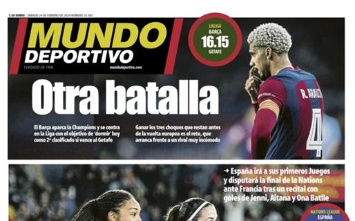 Mundo Deportivo: "Otra batalla"