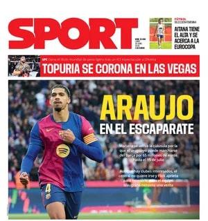 Sport: "Araujo en el escaparate"