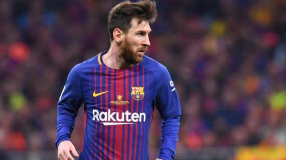 Messi convierte el primer gol del Barça (1-0)