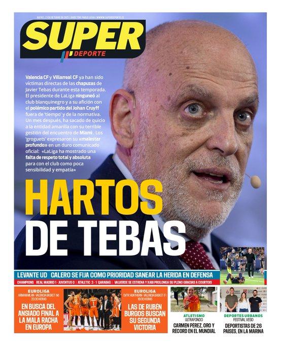 Superdeporte: "Hartos de Tebas"