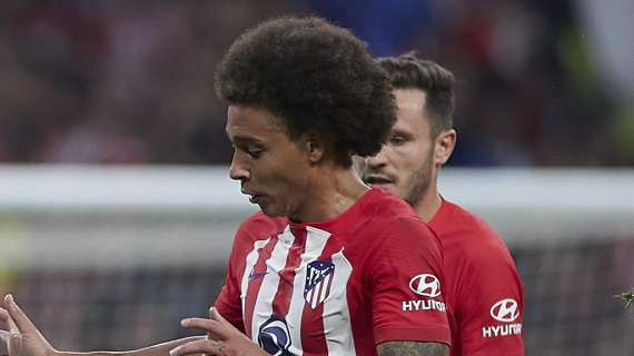 Axel Witsel convierte para el Atlético de Madrid (1-1)
