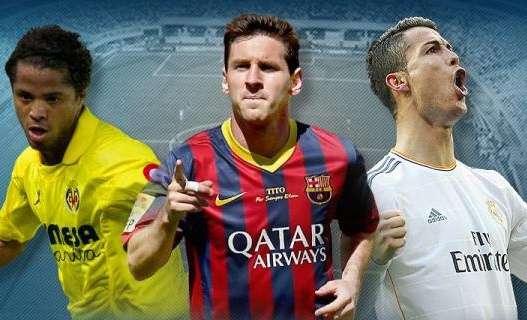 Messi, Cristiano y Giovani, nominados al mejor gol de la última Liga BBVA