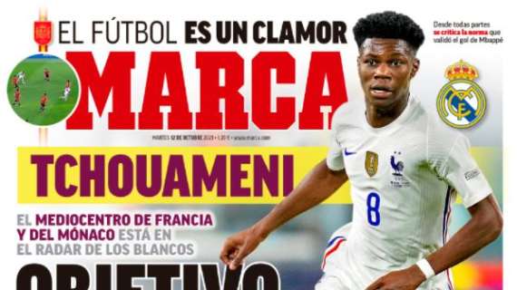 Marca: "Tchouameni, objetivo del Madrid"