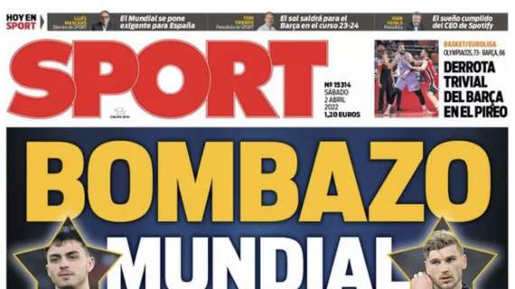 Sport: "Bombazo Mundial"