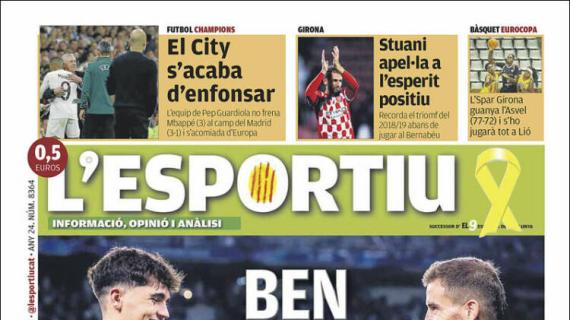 L'Esportiu: "Bien cubiertos"