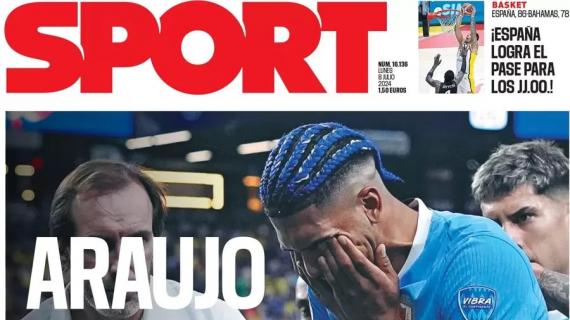 Sport: "Araujo roto"