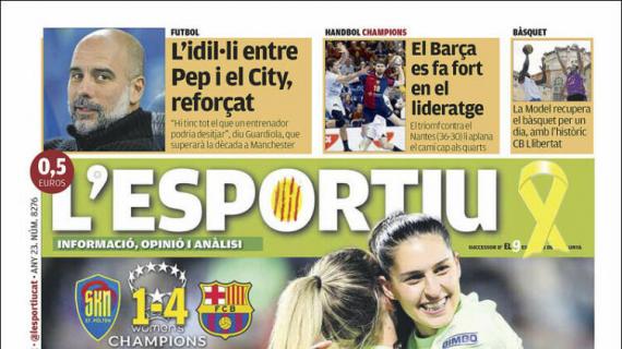 L'Esportiu: "Como de costumbre"