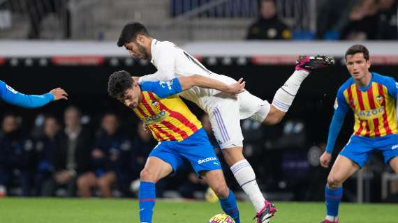 Descanso: Real Madrid - Valencia CF 0-0