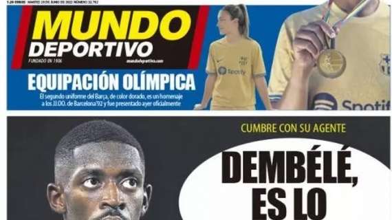 Mundo Deportivo: "Dembélé, es lo que hay"