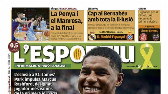 L'Esportiu: "Saca el genio"