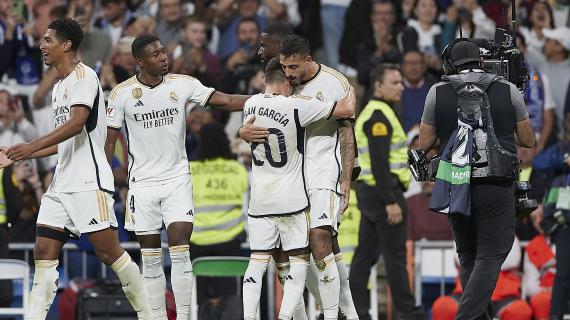 Primera División, el Real Madrid mantiene el pleno de victorias. La clasificación