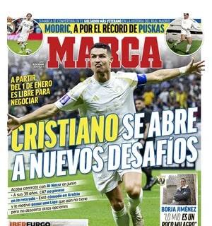 Marca: "Cristiano se abre a nuevos desafíos"