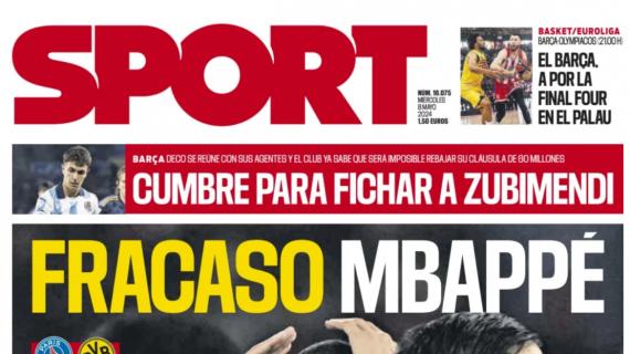 Sport: "Fracaso Mbappe"