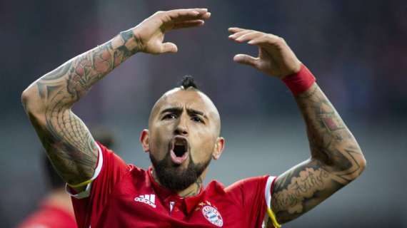 Vidal expulsado, el Bayern con 10 hombres (1-2)