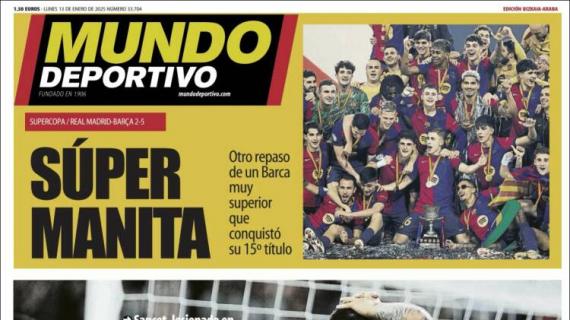 Mundo Deportivo, Ed. Vizcaya: "Sancet preocupa"