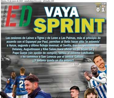 Estadio Deportivo: "Vaya sprint"