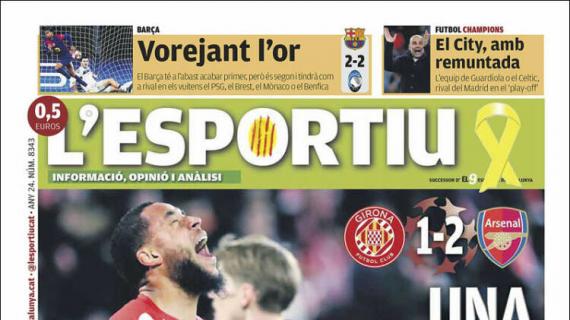 L'Esportiu, Ed.Girona: "Un rato de cielo"