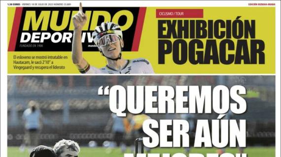 Mundo Deportivo, Ed.Vizcaya: "Queremos ser aún mejores"