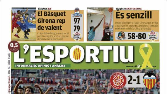 L'Esportiu, Ed.Girona: "Aire puro"