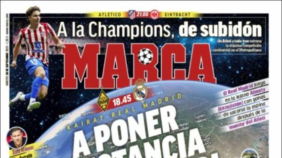 Marca: "A poner distancia con el derbi"