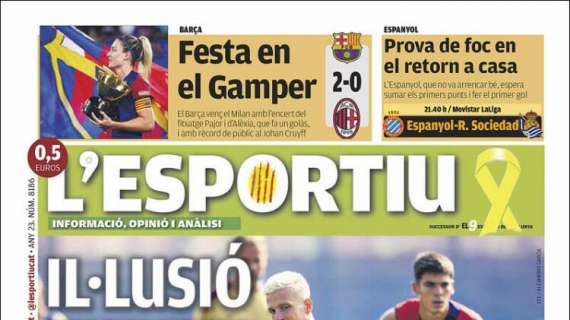 L'Esportiu: "Ilusión e incertidumbres"