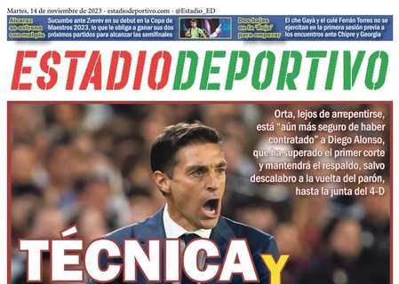 Estadio Deportivo: "Técnica y personal"