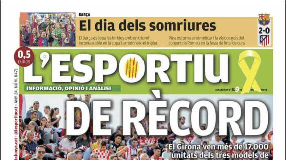 L'Esportiu, Ed.Girona: ”De récord”