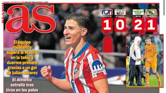 As: "El prederbi es del Atleti"