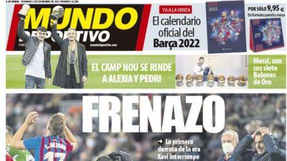 Mundo Deportivoi: "Frenazo"