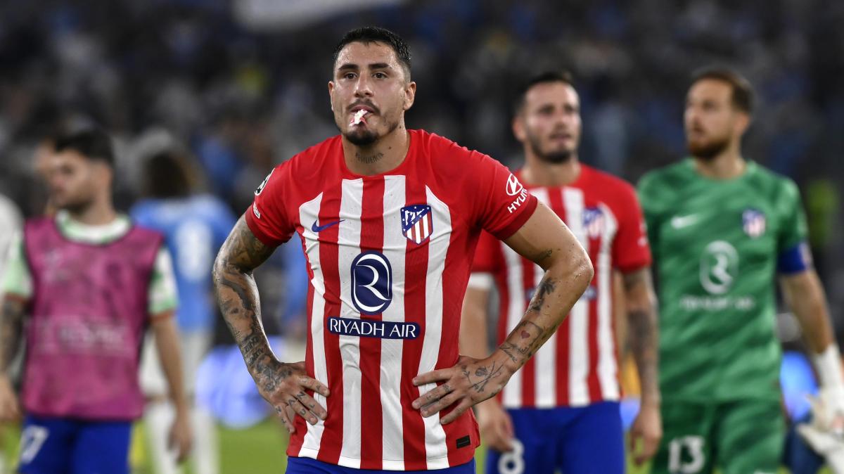 Atlético, Giménez: "Con el 2-0 hubo otro partido, fuimos a la desesperada"