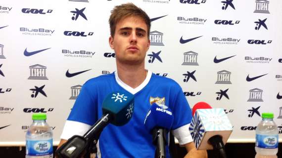 Málaga, Rescaldani: "Espero tener continuidad y ser importante para el equipo"