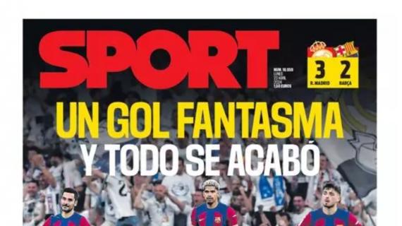 Sport: "Un gol fantasma y todo se acabó"