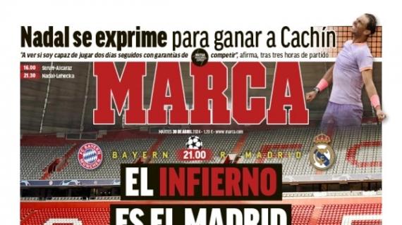Marca: "El infierno es el Madrid"