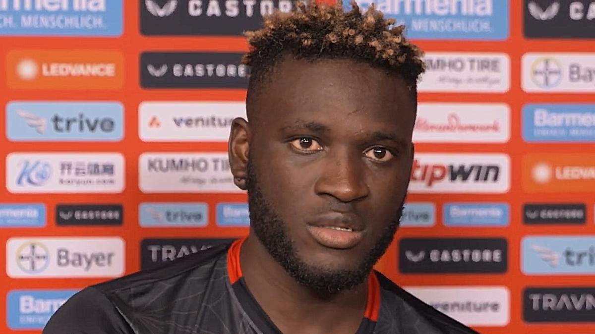 Werder Bremen, debut como titular de Boniface: "Me sentí bien, lo importante es la victoria"