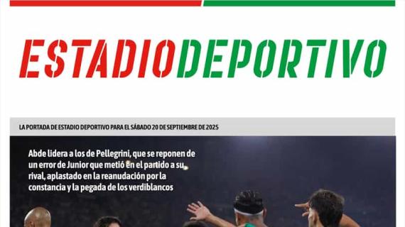 Estadio Deportivo: "Imparable"