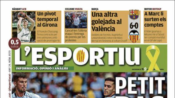L'Esportiu, Ed.Girona: "Pequeño paso"